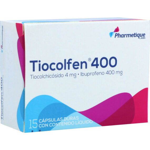 tiocolfen 400mg 15 capsulas liquidas