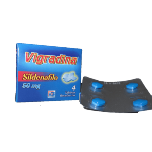 VIGRADINA 50mg 4 Tabletas
