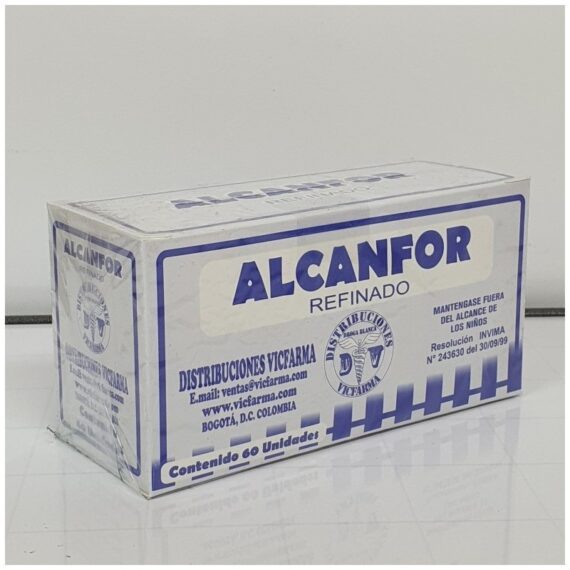 alcanfor libra caja 60uds