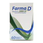FARMA D Vitamina D3 2000UI 60 Tabletas