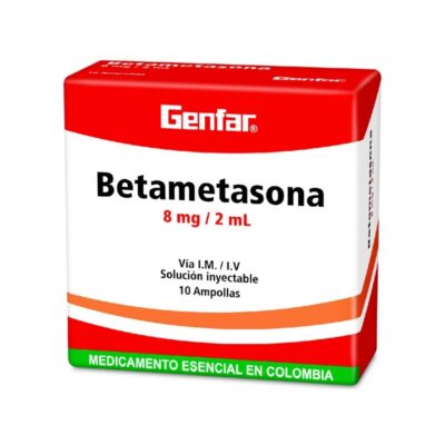 betametasona 8 mg gf 10 amp
