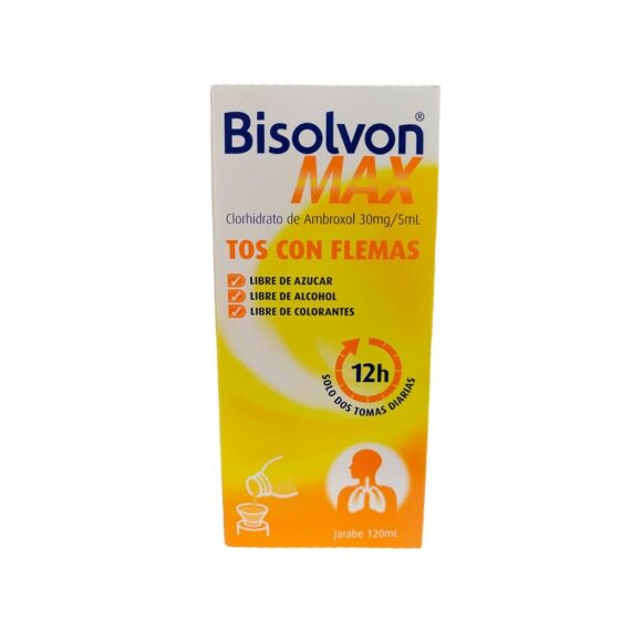 bisolvon max jarabe 120ml