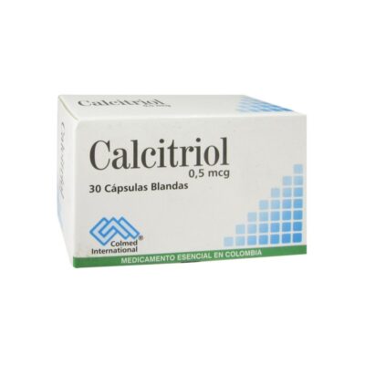calcitriol 0.50 mcg cm 30 capsulas
