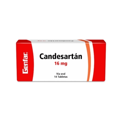 candesartan 16 mg gf 14 tabletas