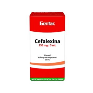 Cefalexina Suspension 250Mg Gf 60Ml