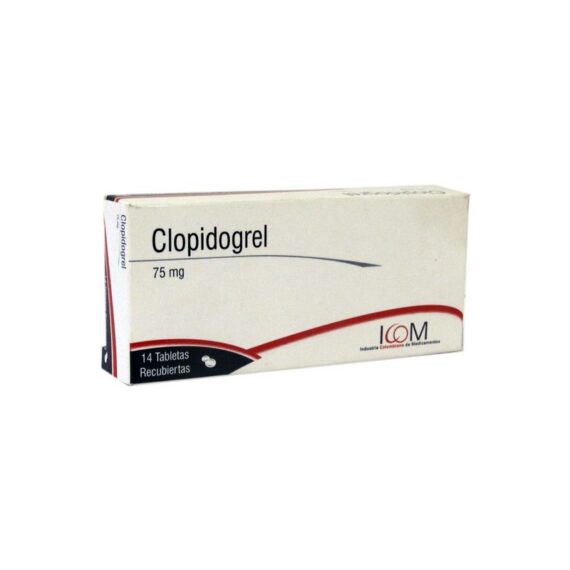 clopidogrel 75mg ic 14 tabletas