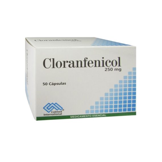 Cloranfenicol 250mg Cm 50 Capsulas Drogas Exito