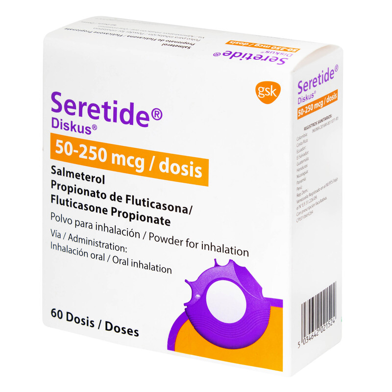 Seretide D.50/250M 60D