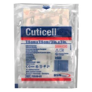 GASA ESTERIL CUTICELL 7.5X7.5 CM