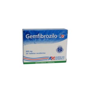 GEMFIBROZILO 600 MG AG 20 TAB