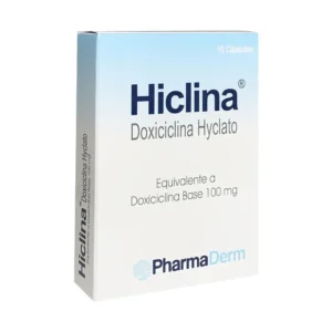 Hiclina 100Mg 10 Capsulas