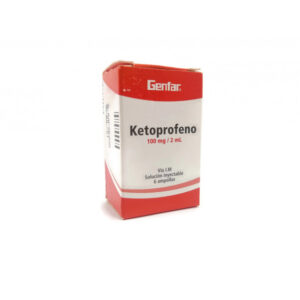 Ketoprofeno 100Mg Gf 6 Amp
