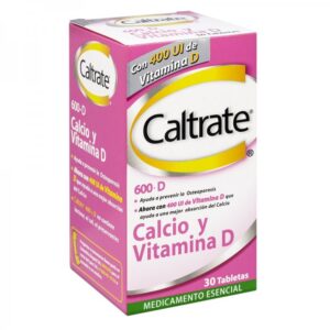 CALTRATE D 600 MG 400UI 30 TBS