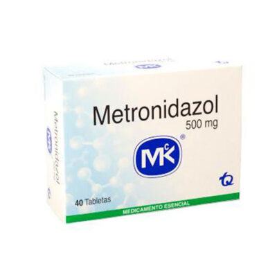 metronidazol 500mg mk 40 tabletas