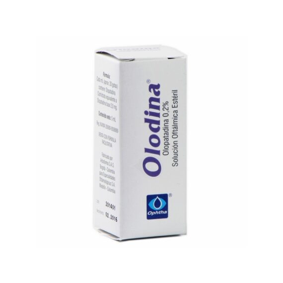 olodina solución oftal 5ml