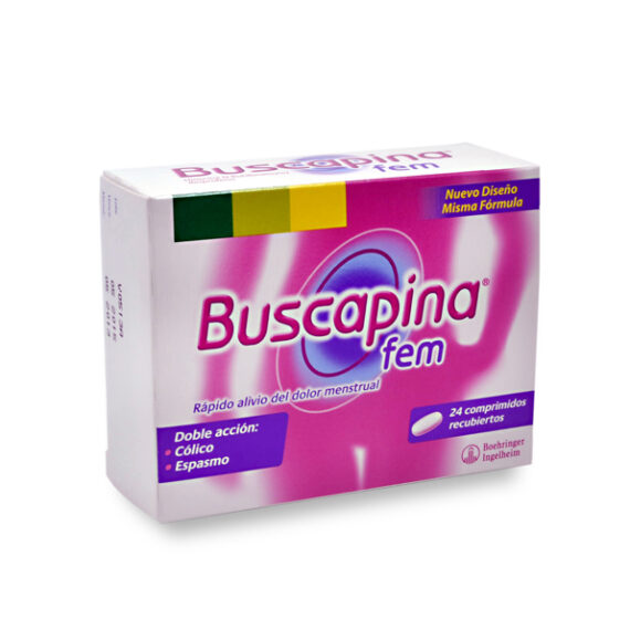 buscapina fem 90 tabletas