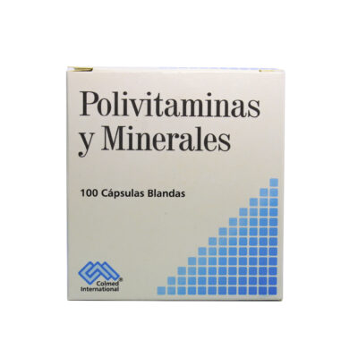 polivitaminas y minerales cm 100 capsulas