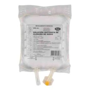 Suero Fisiológico QUIBI bolsa 250mL