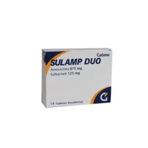 SULAMP DUO 875mg 14 Tabletas