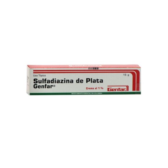 sulfadiazina plata gf 15gr