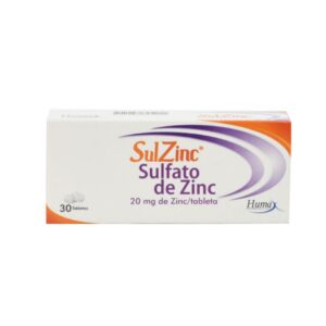 Sulzinc 20Mg 30 Tabletas