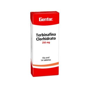 Terbinafina 250Mg Gf 14 Tabletas