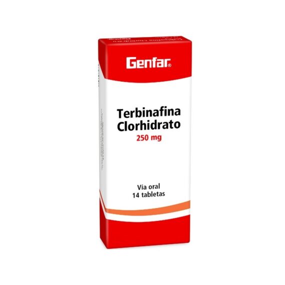 terbinafina 250mg gf 14 tabletas