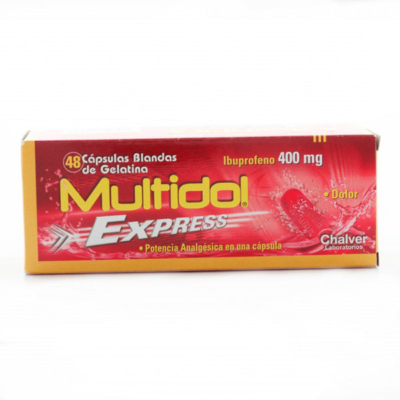 multidol 400mg 48 cap.blanda gelatino