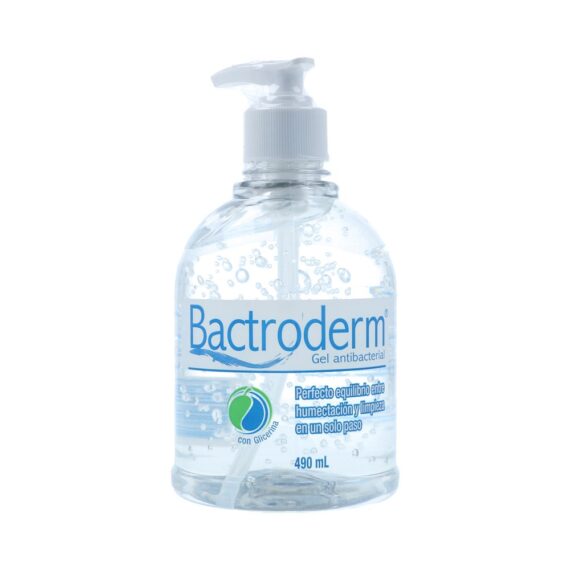 bactroderm gel antibacterial 490ml