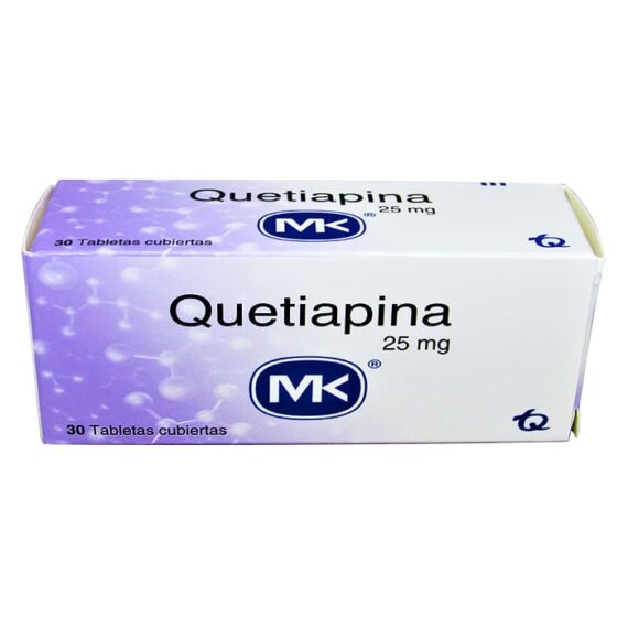 quetiapina 25mg w 30 tabletas