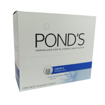crema ponds s humectante 10 sachets