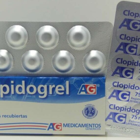 clopidogrel 75mg ag 14 tabletas