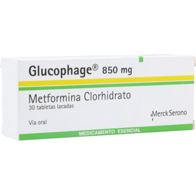 glucophage 850mg 30 tabletas