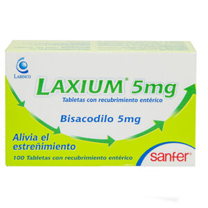 LAXIUM 5mg 100 Tabletas