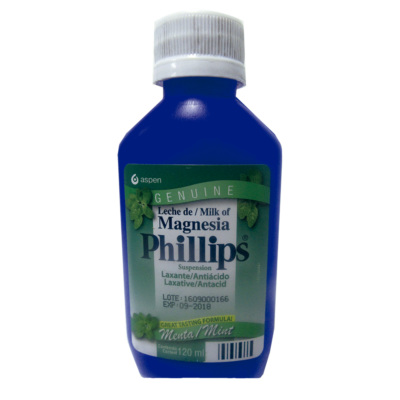 leche de magnesia phillips menta 120ml
