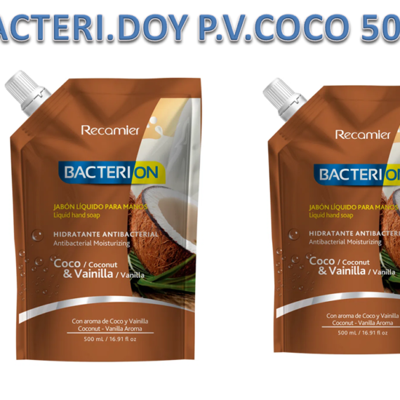 2 jabones bacterion doy p.v.coco 500ml