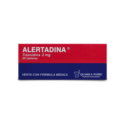 alertadina 2 mg 20 tabletas