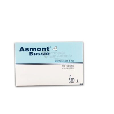 asmont 4 mg 10 tabletas