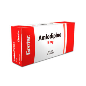 Amlodipino 5Mg Gf 30 Tbs