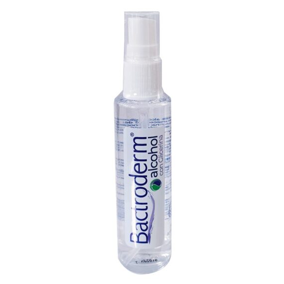 alcohol bactroderm con glicerina 58 ml