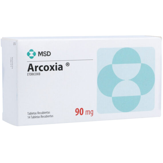 arcoxia 90mg 14 tabletas