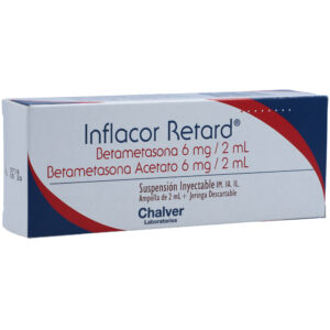 Inflacor Ret 6+6 Mg 2 Ml Amp