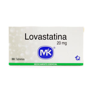 Lovastatina 20Mg Mk 30 Tabletas