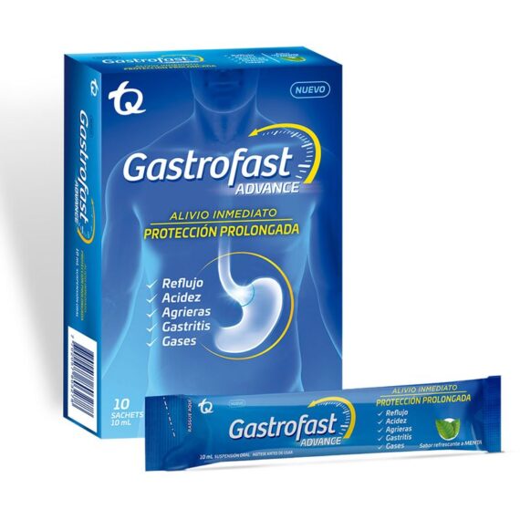 gastrofast advance menta 10ml 12 sachets