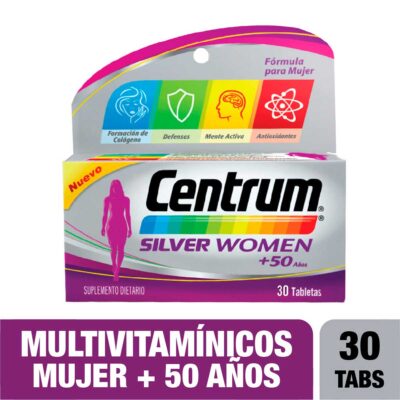centrum silver women 50 30 tabletas