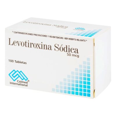 levotiroxina 50mg cm 100 tabletas
