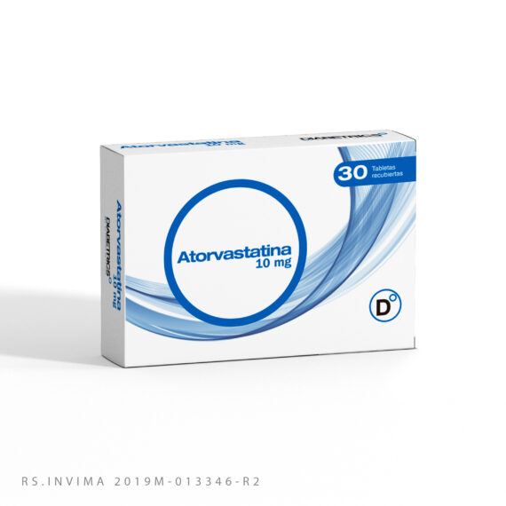 atorvastatina 10mg pc 10 tabletas