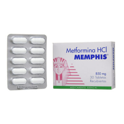 metformina 850mg memphis 30 tabletas