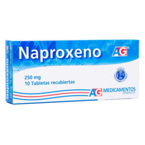 Naproxeno 250Mg Ag 10 Tabletas
