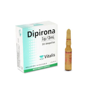 DIPIRONA 1 GR/2 mL VITALIS 10 AMP